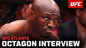Kamaru Usman Octagon Interview | UFC Atlanta