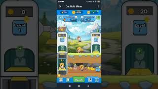Новая майнинг игра в Telegram - Cat Gold Miner. Играй и зарабатывай монеты. 💰