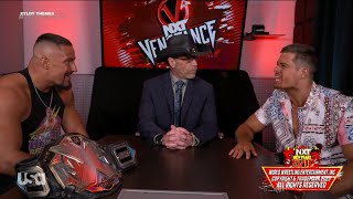 Wwe Nxt New Years Evil 2023 Reactions Bron Breakker Will Face Grayson Waller In A Steel Cage Match