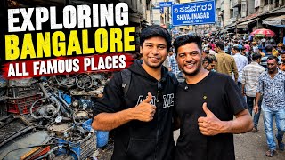 Exploring all Famous places in Bangalore like Shivajinagar bike scrap market UB CITY etc ❤️