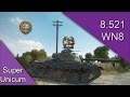 World of tanks  m48a1 patton 4  wn8  8521