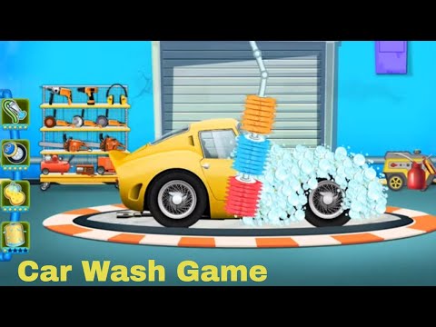 Car Service For Kids - Kids Car Wash Games
