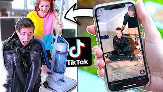 Recreating Viral Tik Tok Videos With My Girlfriend Challenge