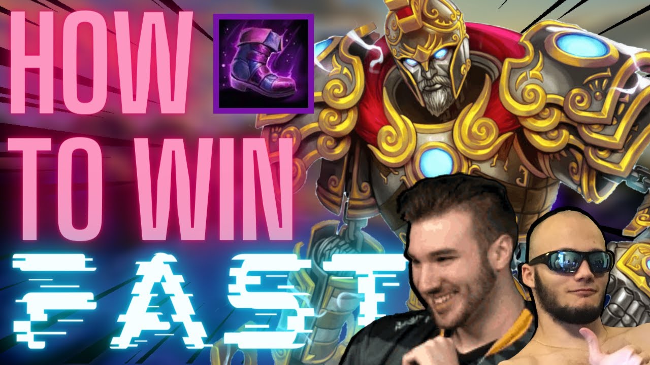 THE FASTEST WAY TO WIN A RANKED GAME FT. WLFY | Venenu | SMITE CONQUEST