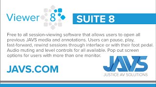 JAVS Viewer 8 Overview
