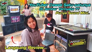 Operator Cantik Sekaligus YouTuber Sound Cewek Satu-satunya Di Jember HC Audio Miniatur