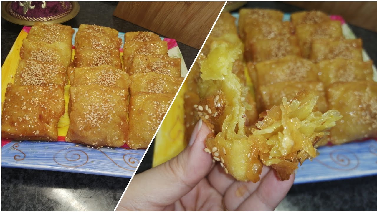 rghifa au miel رغيفات معسلين ومورقين للعيد بطريقة سهلة جدا و مكونات بسيطة