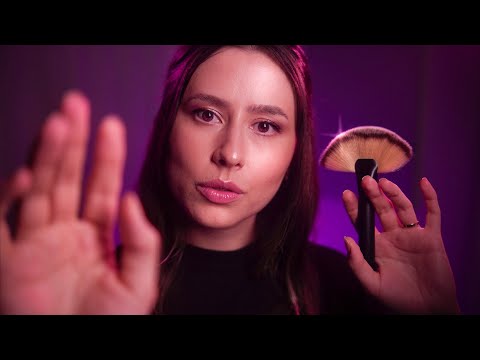ASMR Stress & Anxiety Relief to Help You Fall Asleep ✨ Plucking, Hand Movements, Spray, with music