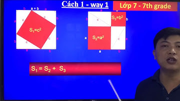 [TOÁN THCS] Chứng minh định lý PYTAGO nhiều cách- Ways to prove the PITAGO theorem