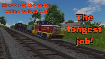 How to do the ballast job in sodor online (tutorial)