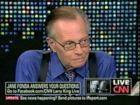 LARRY KING gets OWNED by JANE FONDA