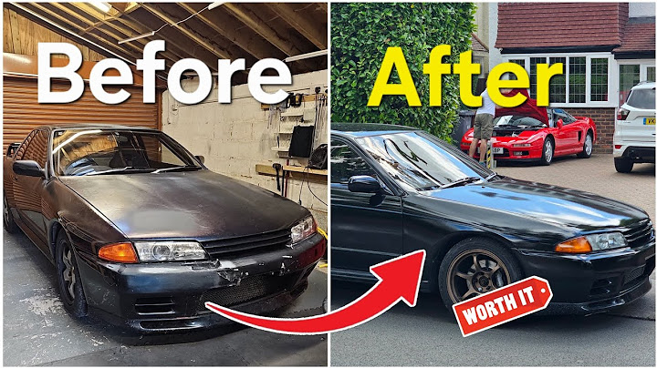Painted A Car At Home In My Garage Worth It? NO Paint Booth! Skyline R32 GTR Restoration Breakdown