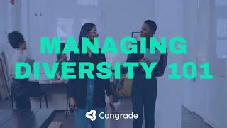 Managing Diversity 101 | Cangrade