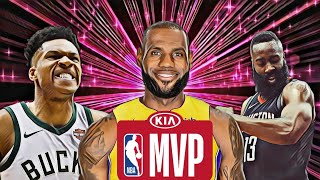 2020 NBA MOST VALUABLE PLAYER - LeBron,Giannis or Harden for MVP?? (NBA Awards Promo)