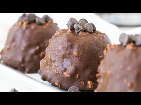 Brownie Ice Cream Bombes