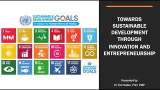 Sustainable Development through Innovation and Entrepreneurship screenshot 5