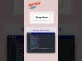 How to Create Button Style in html css | HTML, CSS #html #css #htmlcss #website