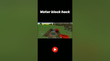 Water block hack #shorts #viral #gaming #minecraft #trendingshorts #minecraftmemes #video #yt
