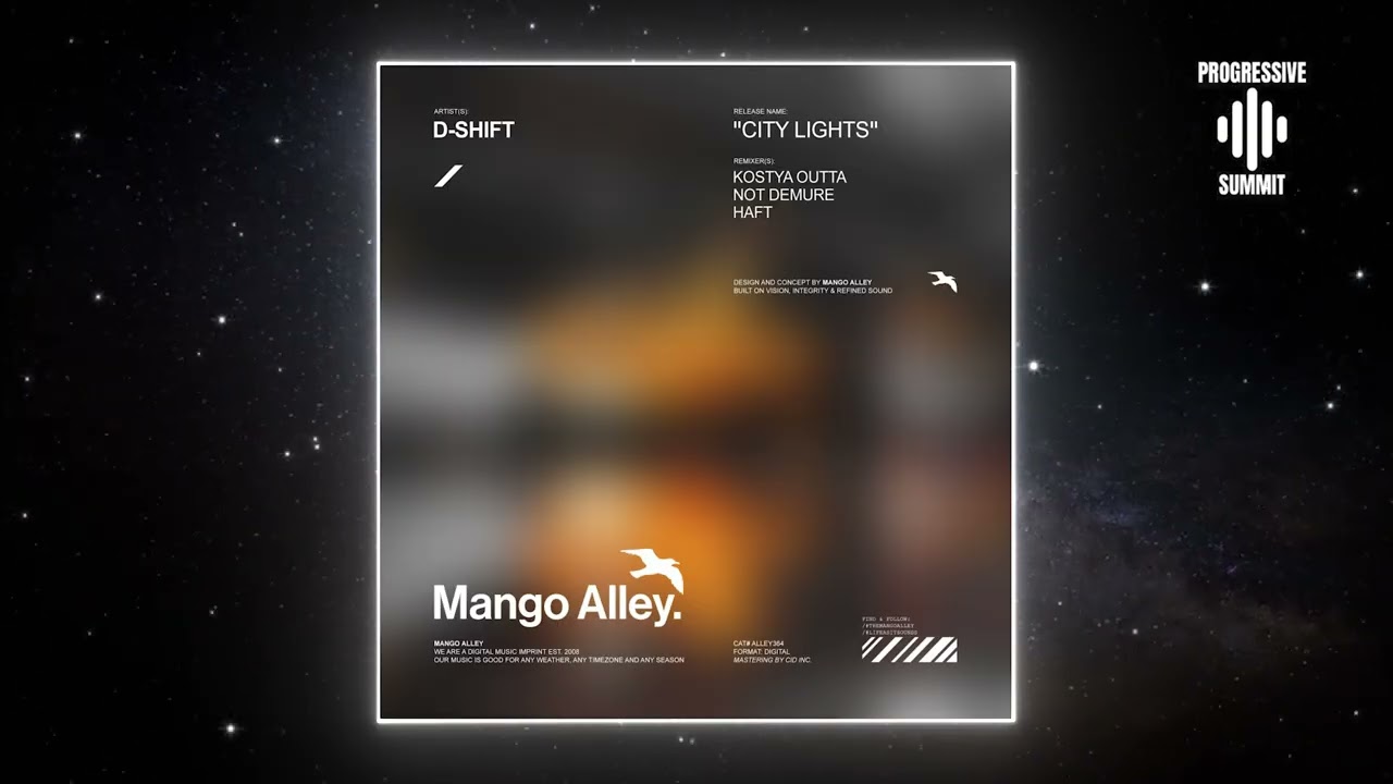Drunken Kong, D-Shift - City Lights (Haft Remix) [Mango Alley]
