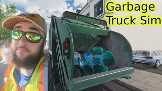 Relaxing Trash Pickup Game  Garbage Truck Simulator