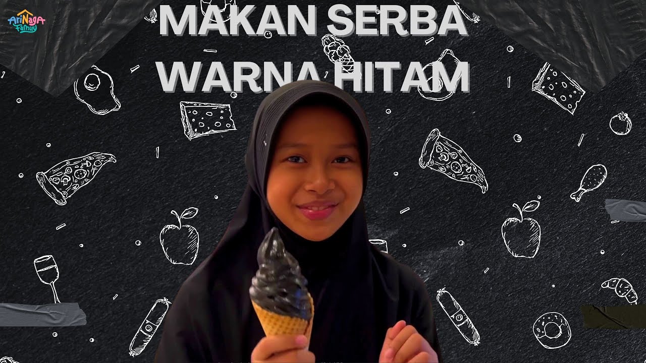 Makan Serba Hitam Challenge !!