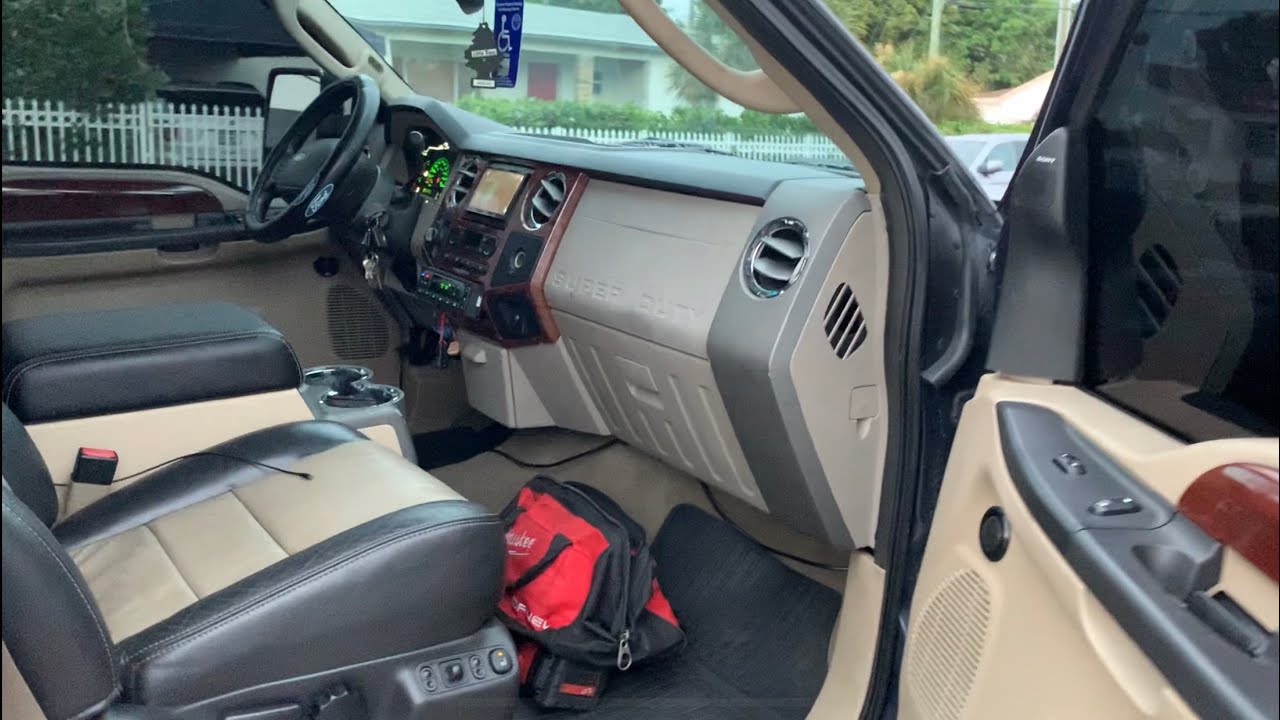 ford excursion interior swap