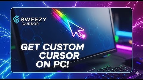 HOW TO GET CUSTOM CURSOR IN YOUR PC BY SWEEZY CURSOR 😎