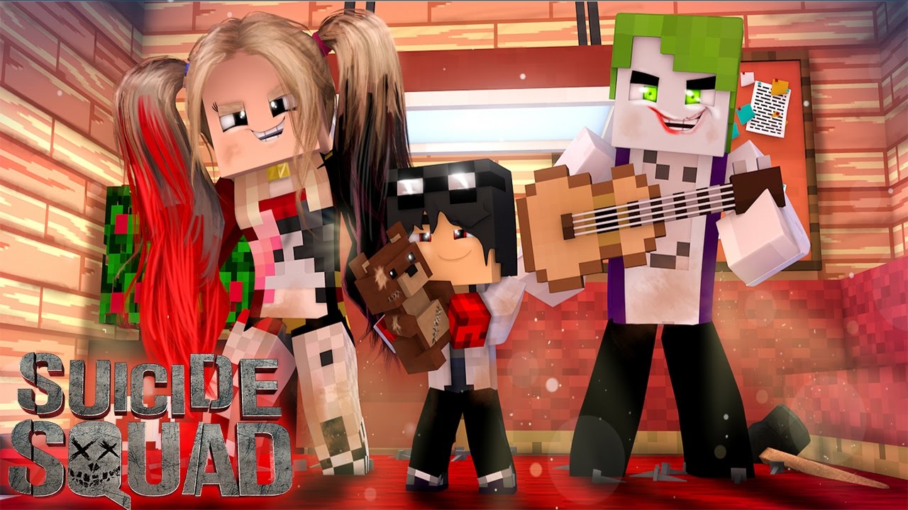 Minecraft: Who's Your Family? - A FAMÍLIA DO CORINGA E DA ARLEQUINA ...