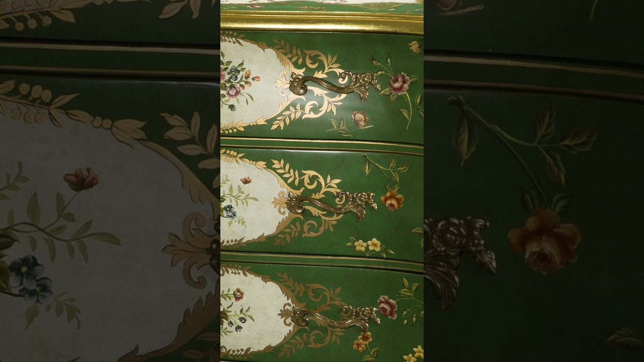 Art Hand Painted Cabinet | Yip's Furniture | LDC-0991 