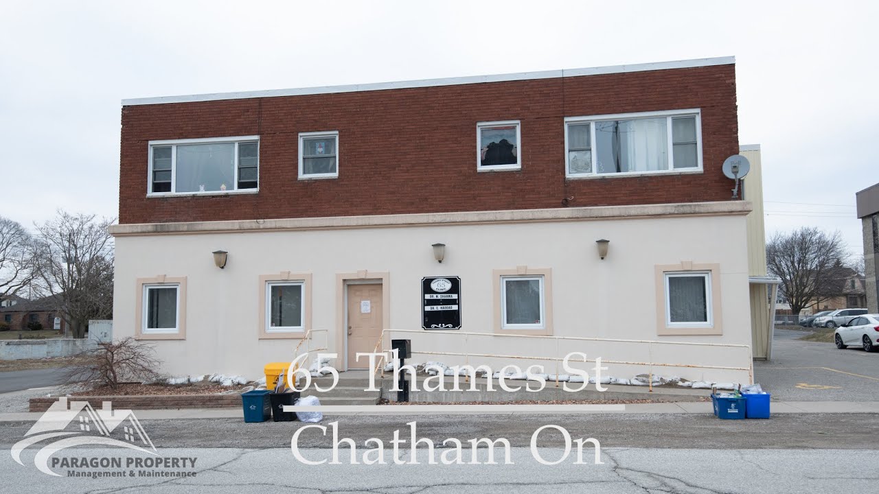 65 Thames st. Commercial Chatham ON Paragon Property Management YouTube