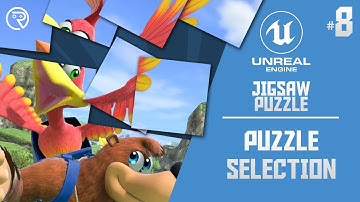 Unreal Engine 4 Tutorial - Jigsaw Puzzle Part 8: Puzzle Selection