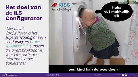 Kickstart meeting ILS Configurator 24-11-2020