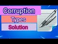 Essay on Corruption|| What is corruption, types and Solution || Initial and ISSB topics