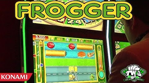 Frogger: Get Hoppin’ Casino Skill Game from Konami