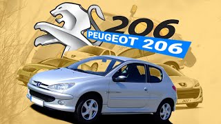 La PEUGEOT 206, l'histoire INCROYABLE d'une voiture NORMALE