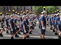 2021 University of Michigan Marching Band Revelli Exit Rehearsal & March to Michigan Stadium