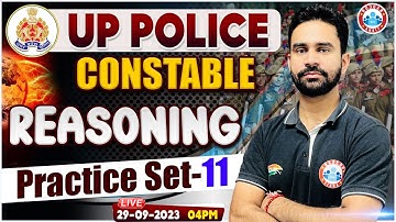 UP Police Constable 2023, UPP Reasoning Practice Set 11, UP Police Reasoning Class by Rahul Sir