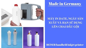 MÁY IN DATE, NGÀY SẢN XUẤT VÀ HẠN SỬ DỤNG LÊN CHAI DẦU GỘI
