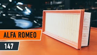 Como substituir filtro de ar no ALFA ROMEO 147 (937) [TUTORIAL DA AUTODOC]