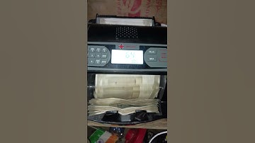 How to use cash counting machine #trending #ytshorts #2023 #calibration #bestnotecounter