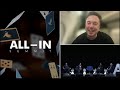 All-In Summit: Elon Musk on Ukraine, X, the creator economy, China, AI, &amp; more