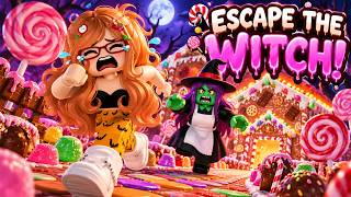 Can I Escape the CANDY WITCH?! 🍬🎃 | Roblox Halloween #roblox screenshot 1