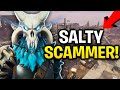 Salty Squeaker Scams Himself! for whole inventory! (Scammer Get Scammed) Fortnite Save The World