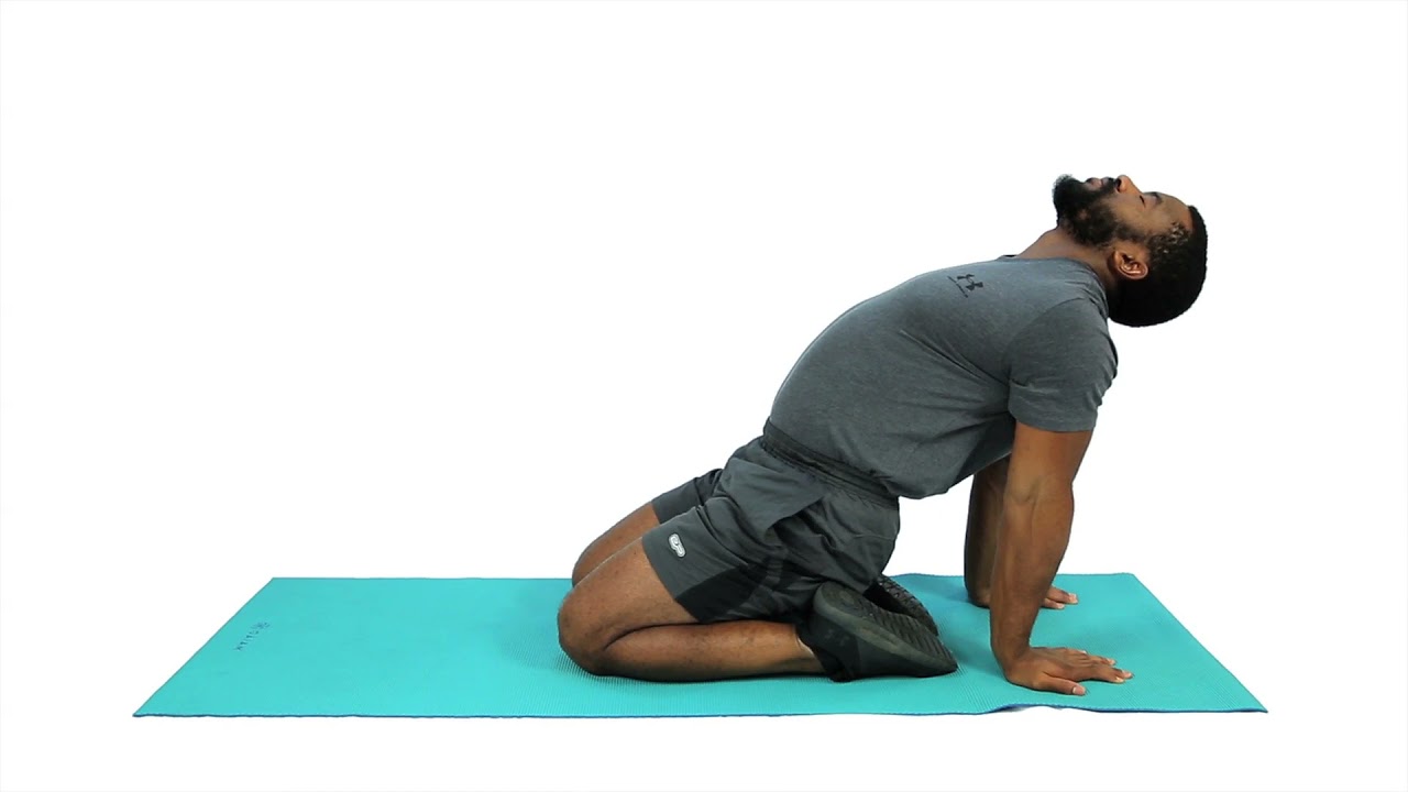 How To Do Kneeling Chest Stretch