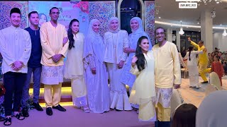 Open House Raya Pak Azad & Eira Syazira,Meriah Pak Azad Menari Joget Raya