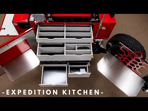 Camp Kitchen - Turtleback Trailers Expedition Features