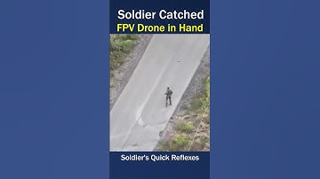 Brave Soldier Catches FPV Drone – A Fatal Decision