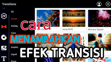 cara menambahkan efek transisi pada kinemaster  || Tutorial kinemaster