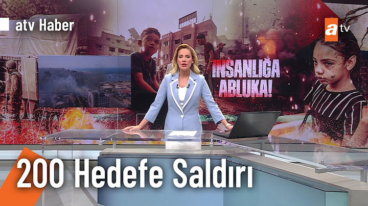 İsrail - Hamas çatışmasından 5. gün! @atvhaber 11 Ekim 2023