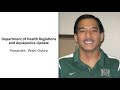 Food Safety Webinar Series - Aquaponic Food Safety: Department of Health Reglations and Aquaponics